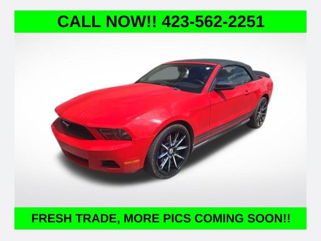 2011 Ford Mustang V6 Convertible RWD Convertible Rear-Wheel Drive 6-Speed Automatic
