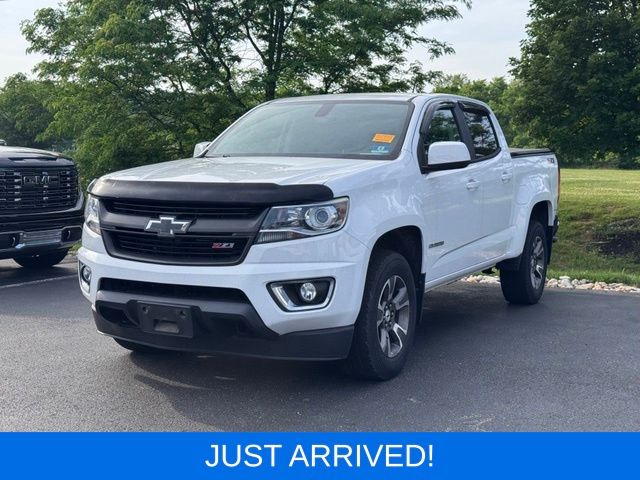 Summit White 2016 Chevrolet Colorado Z71 Crew Cab 4WD Pickup Truck Four-Wheel Drive 6-Speed Automatic