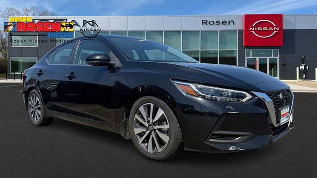 Super Black 2020 Nissan Sentra SV FWD Sedan Front-Wheel Drive Continuously Variable Transmission