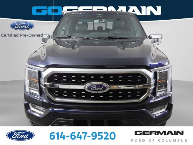 Certified Used 2023 Blue Ford Platinum image 2