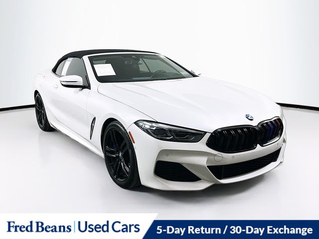 Mineral White Metallic 2022 BMW 8 Series 840i Convertible RWD Convertible Rear-Wheel Drive 8-Speed Automatic