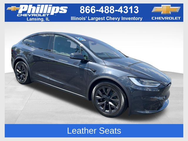 Stealth Gray 2024 Tesla Model X AWD SUV / Crossover All-Wheel Drive 1-Speed Automatic