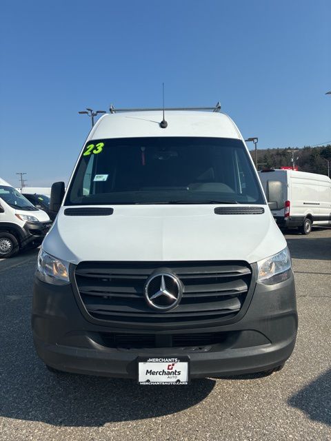 White 2021 Mercedes-Benz Sprinter 2500 170 High Roof Crew Van RWD Van 4X2 9-Speed Automatic
