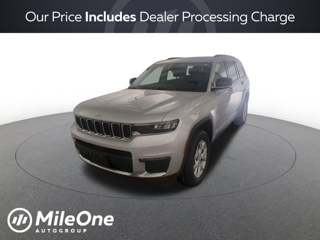 Silver 2023 Jeep Grand Cherokee L SUV / Crossover Four-Wheel Drive 8-Speed Automatic