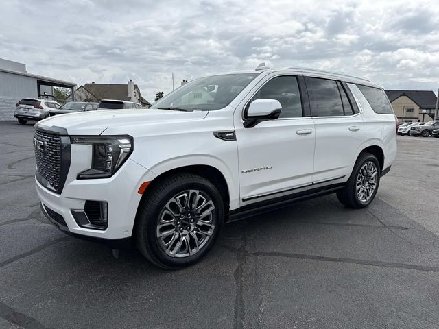 White Frost Tricoat 2023 GMC Yukon Denali Ultimate 4WD SUV / Crossover Four-Wheel Drive
