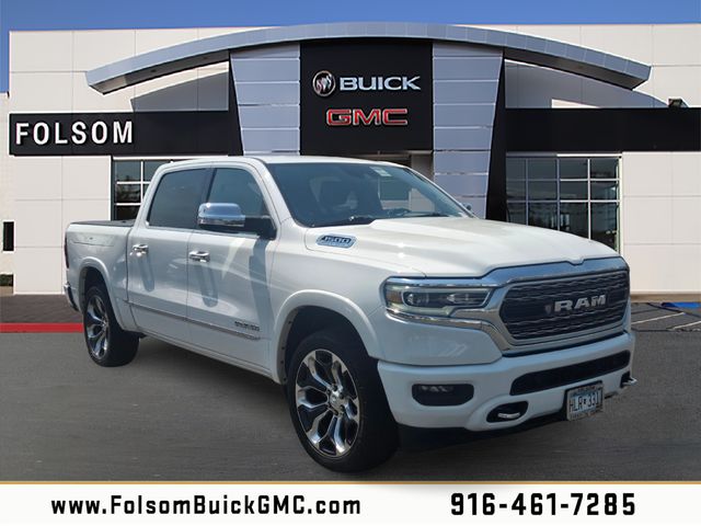 Bright White Clearcoat 2021 RAM 1500 Pickup Truck Four-Wheel Drive 8-Speed Automatic