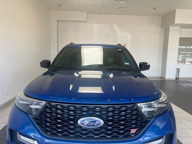 2023 Ford Explorer ST Blue at Joe Myers Mazda Kia