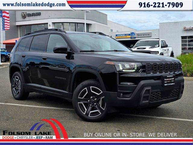 Diamond Black Crystal Pearlcoat 2026 Jeep Cherokee Limited 4WD SUV / Crossover Four-Wheel Drive Continuously Variable Transmission