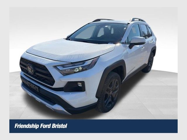 White 2022 Toyota RAV4 Adventure AWD SUV / Crossover All-Wheel Drive 8-Speed Automatic