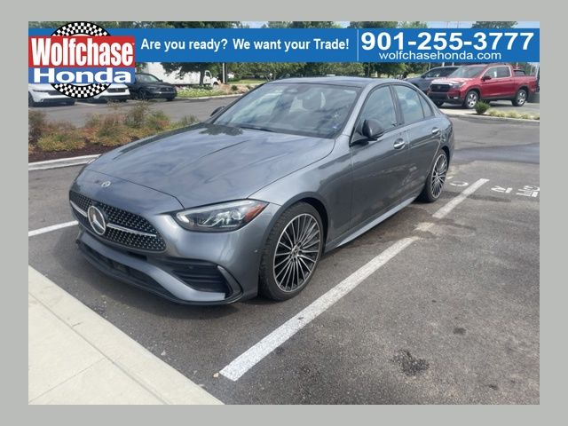 MANUFAKTUR Selenite Gray Magno 2023 Mercedes-Benz C-Class Sedan Rear-Wheel Drive 9-Speed Automatic