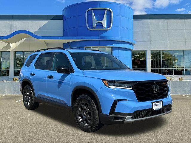 Blue 2025 Honda Pilot TrailSport AWD SUV / Crossover All-Wheel Drive Automatic