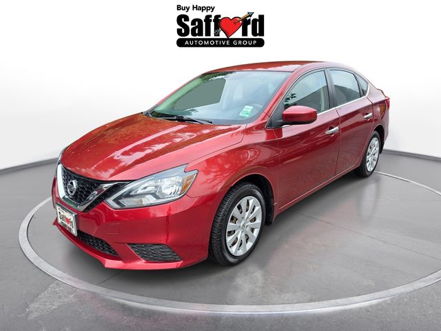 Cayenne Red Pearl 2016 Nissan Sentra Sedan Front-Wheel Drive Continuously Variable Transmission