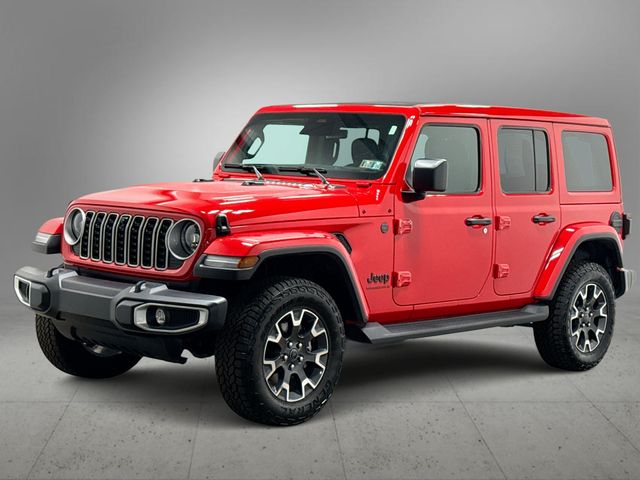 2026 Jeep Wrangler Sahara Red at South Hills CDJR