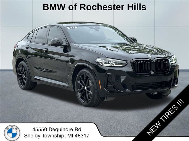 Gray (Arctic Grey) 2024 BMW X4 SUV / Crossover All-Wheel Drive 8-Speed Automatic