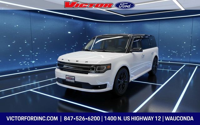 Oxford White 2019 Ford Flex Limited AWD SUV / Crossover All-Wheel Drive 6-Speed Automatic