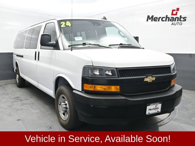 Summit White 2024 Chevrolet Express Van Rear-Wheel Drive 8-Speed Automatic Overdrive