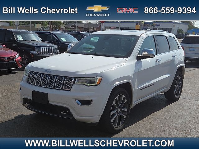 Bright White Clearcoat 2017 Jeep Grand Cherokee Overland SUV / Crossover 4X2 8-Speed Automatic
