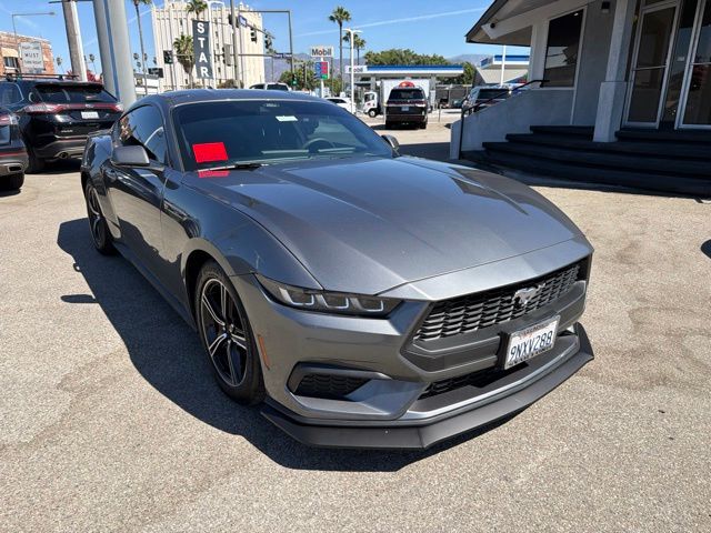 Gray Metallic 2024 Ford Mustang Coupe Rear-Wheel Drive Automatic