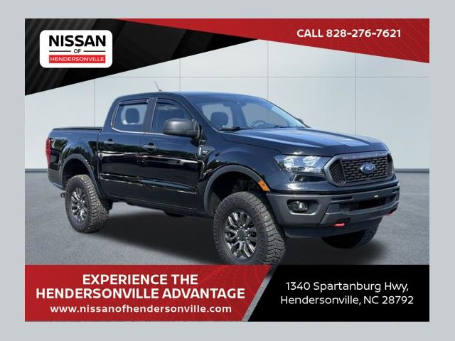 Shadow Black 2021 Ford Ranger Pickup Truck Four-Wheel Drive Automatic