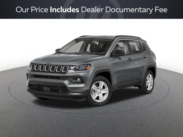 Billet Silver Metallic Clearcoat 2022 Jeep Compass SUV / Crossover Four-Wheel Drive 9-Speed Automatic