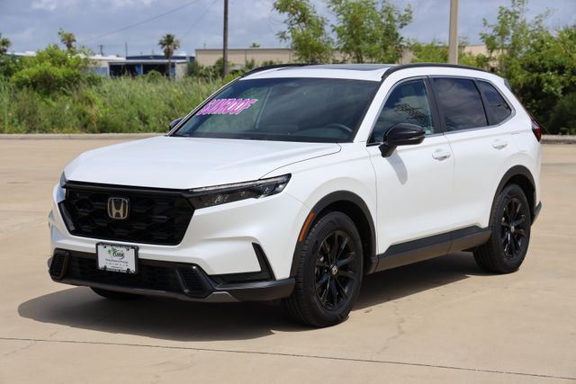 2023 Honda CR-V Hybrid Sport White at Martin Chrysler Dodge Jeep Ram