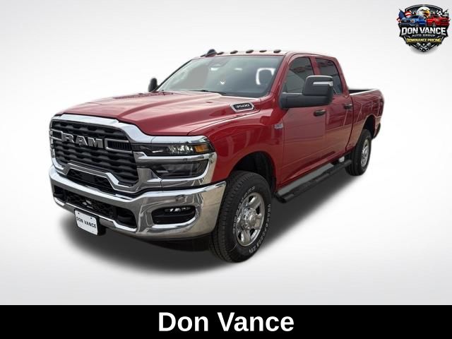 Flame Red Clearcoat 2026 RAM 3500 Tradesman Crew Cab 4WD Pickup Truck Four-Wheel Drive 8-Speed Automatic