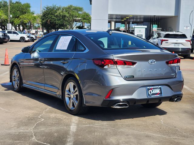 2019 Hyundai Sonata Sport Gray at Texan Dodge Chrysler Jeep Ram
