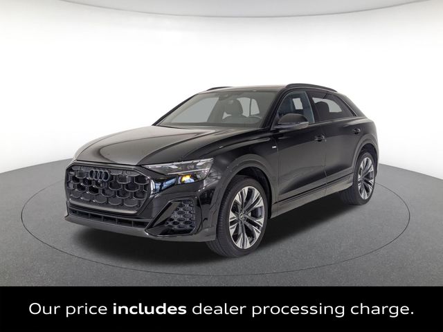 Mythos Black Metallic 2025 Audi Q8 SUV / Crossover All-Wheel Drive 8-Speed Automatic