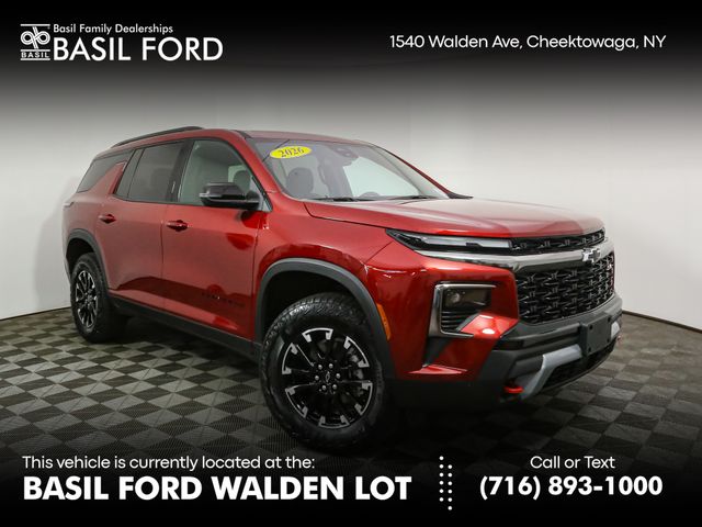 Radiant Red Tintcoat 2026 Chevrolet Traverse SUV / Crossover Four-Wheel Drive 8-Speed Automatic