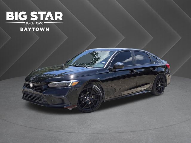 2023 Honda Civic Sport Black at DeMontrond Automotive Group