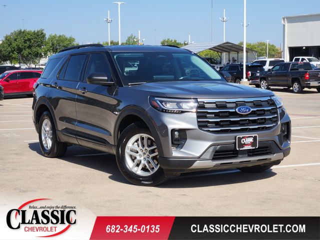 Carbonized Gray Metallic 2026 Ford Explorer SUV / Crossover Rear-Wheel Drive Automatic