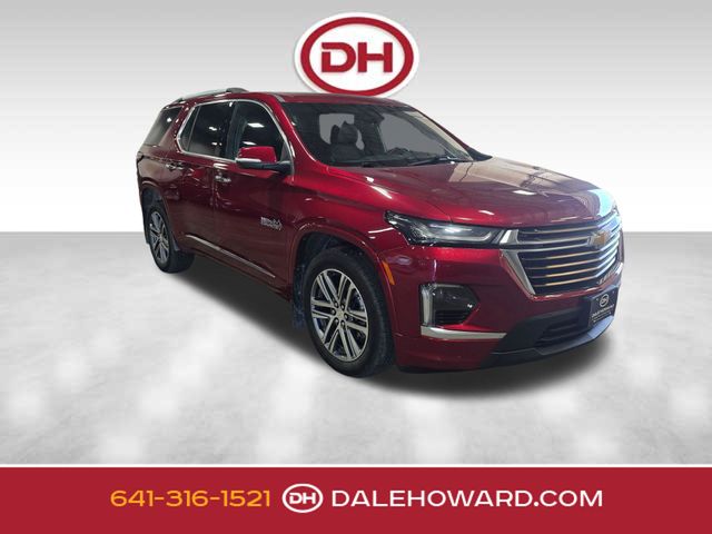 Cherry Red Tintcoat 2022 Chevrolet Traverse SUV / Crossover Four-Wheel Drive 9-Speed Automatic