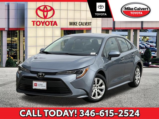 Celestite 2024 Toyota Corolla LE FWD Sedan Front-Wheel Drive Continuously Variable Transmission