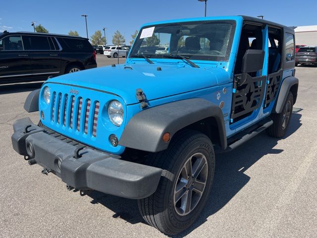 2017 Jeep Wrangler Unlimited Sport 7