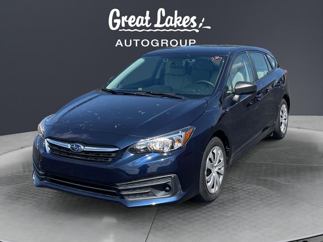 Dark Blue Pearl 2021 Subaru Impreza Sedan Continuously Variable Transmission
