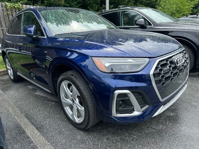 Navarra Blue Metallic 2024 Audi Q5 SUV / Crossover All-Wheel Drive 7-Speed Automatic