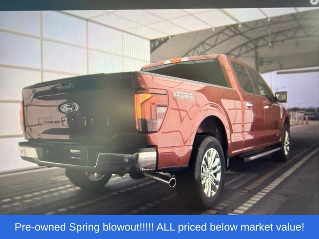 Used 2024 Red Metallic Ford Lariat image 2