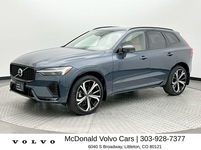 Denim Blue Metallic 2023 Volvo XC60 SUV / Crossover All-Wheel Drive Automatic