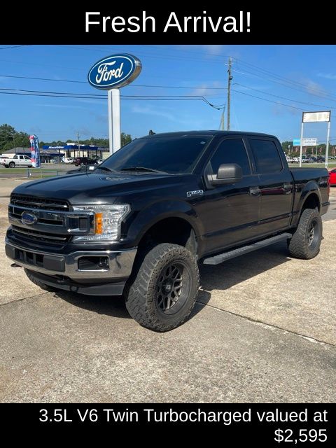 Black Metallic 2020 Ford F-150 Pickup Truck Four-Wheel Drive Automatic