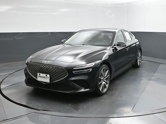 Vik Black 2024 Genesis G70 Sedan Rear-Wheel Drive 8-Speed Automatic