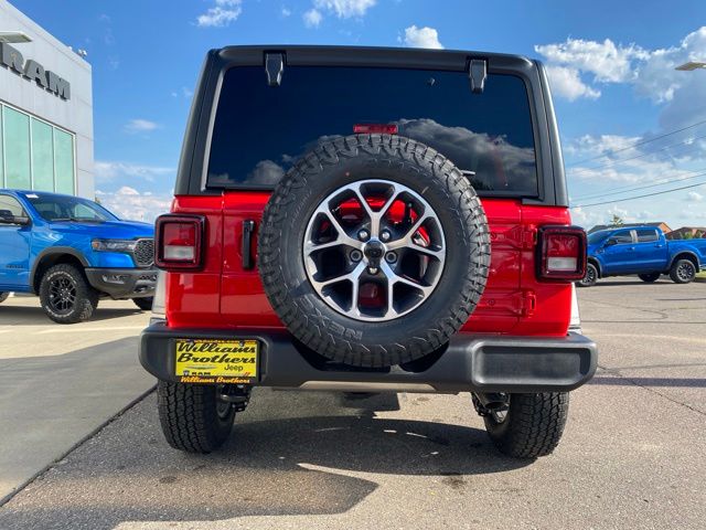 2026 Jeep Wrangler Sport S - Red Clearcoat exterior view 6