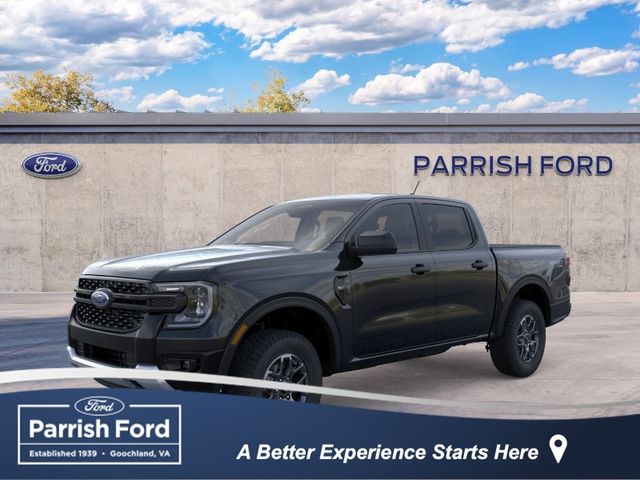 Shadow Black 2026 Ford Ranger Pickup Truck Four-Wheel Drive Automatic