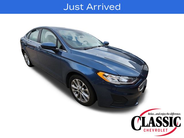 Blue Metallic 2019 Ford Fusion SE Sedan Front-Wheel Drive 6-Speed Automatic