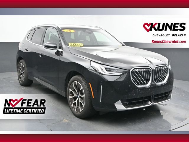 Black Sapphire Metallic 2026 BMW X3 SUV / Crossover All-Wheel Drive 8-Speed Automatic