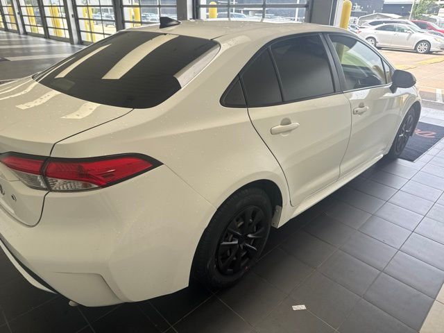2022 Toyota Corolla L White at Emmons Autoplex