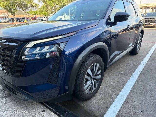 2026 Nissan Pathfinder SL Blue at Central Houston Nissan