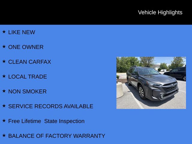 2023 Subaru Outback Premium Gray at Rafferty Subaru