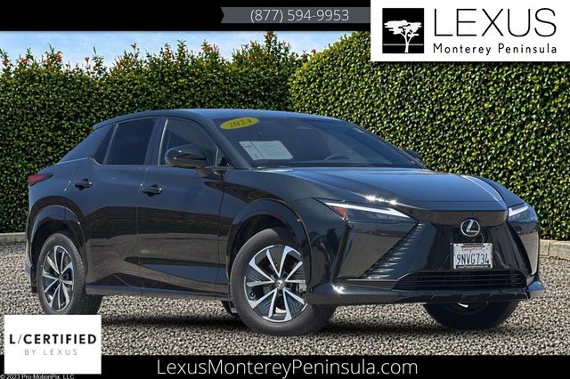 Black (Caviar) 2024 Lexus RZ 300e Premium FWD with 18 inch Wheels SUV / Crossover Front-Wheel Drive Automatic