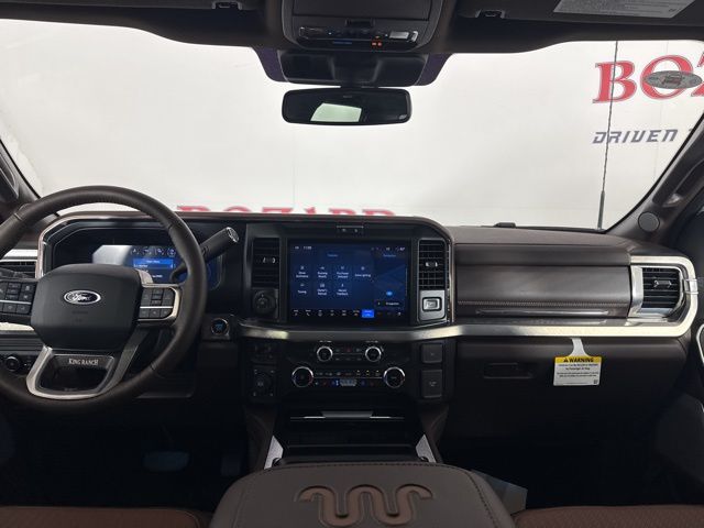 2025 Star White Metallic Tri-Coat Ford Super Duty F-250 SRW King Ranch 4X4 Truck