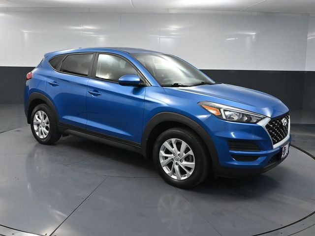 Teal (Aqua Blue) 2020 Hyundai Tucson SUV / Crossover All-Wheel Drive 6-Speed Automatic